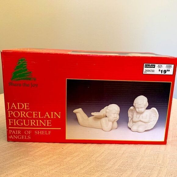 Jade Porcelain Angels   - Picture 1 of 12